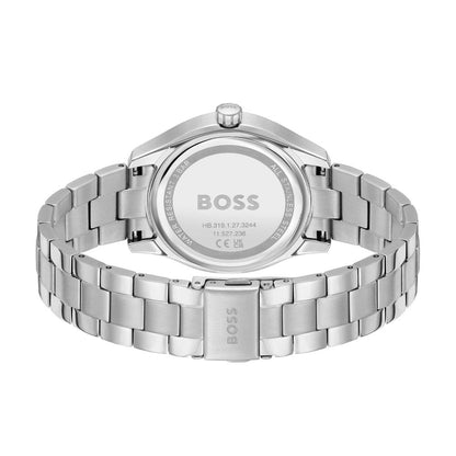 Silver Stainless Steel Dress Watch