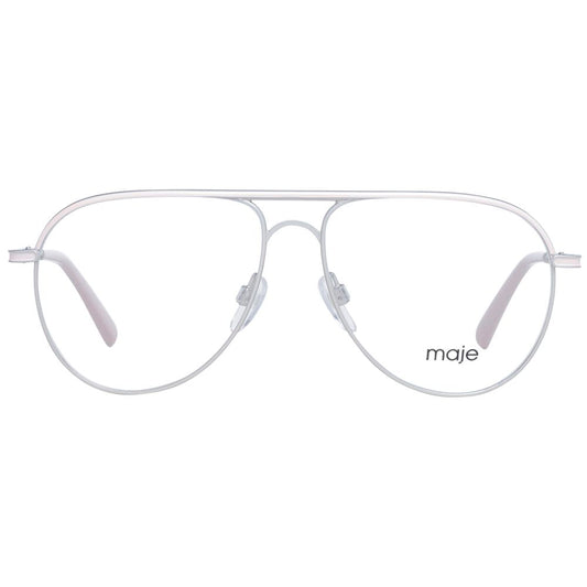 Silver Women Glasses Frame