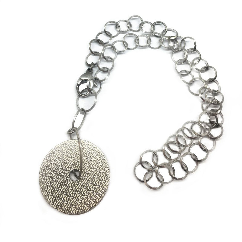 Silver Stainless Steel Necklace