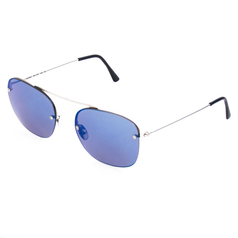 Silver Stainless Steel Sunglasses-LGR-LabelTerrace.com