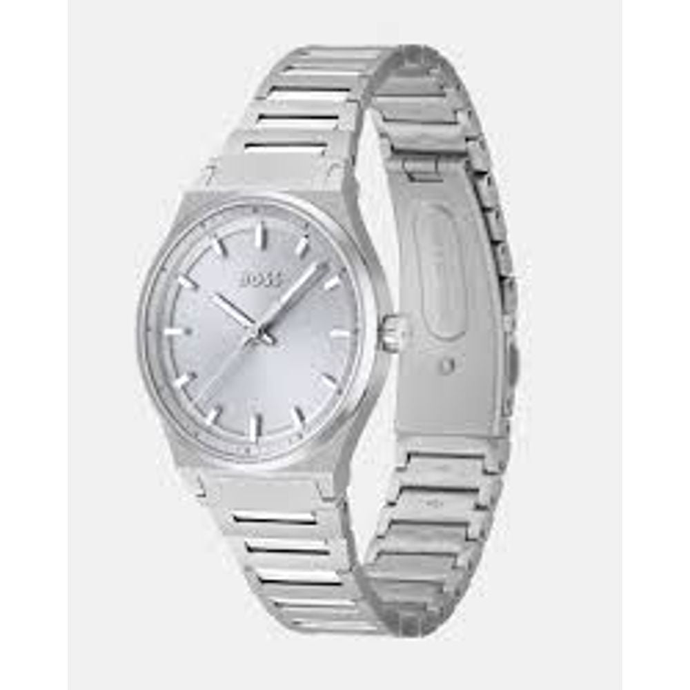Silver Stainless Steel Watch-Hugo Boss-LabelTerrace.com