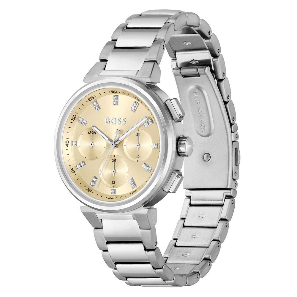 Silver Stainless Steel Watch-Hugo Boss-LabelTerrace.com