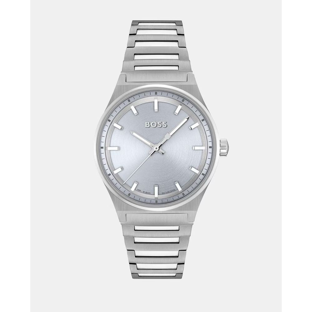 Silver Stainless Steel Watch-Hugo Boss-LabelTerrace.com