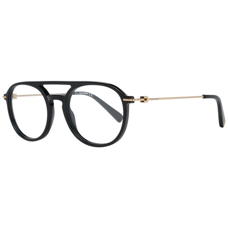 Sleek Black Full-Rim Designer Eyewear-Dsquared²-LabelTerrace.com