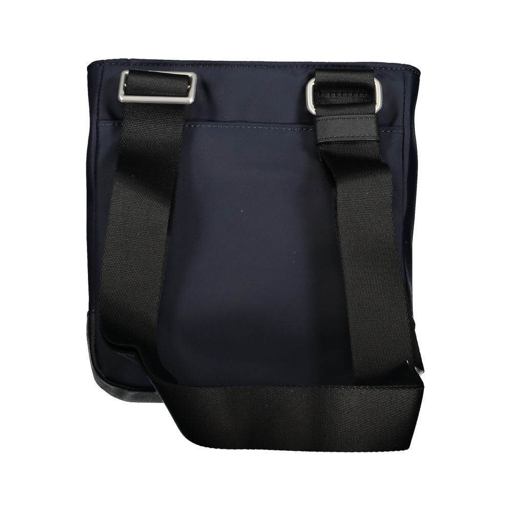 Sleek Blue Shoulder Bag with Contrasting Details-Tommy Hilfiger-LabelTerrace.com