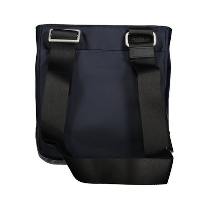 Sleek Blue Shoulder Bag with Contrasting Details-Tommy Hilfiger-LabelTerrace.com