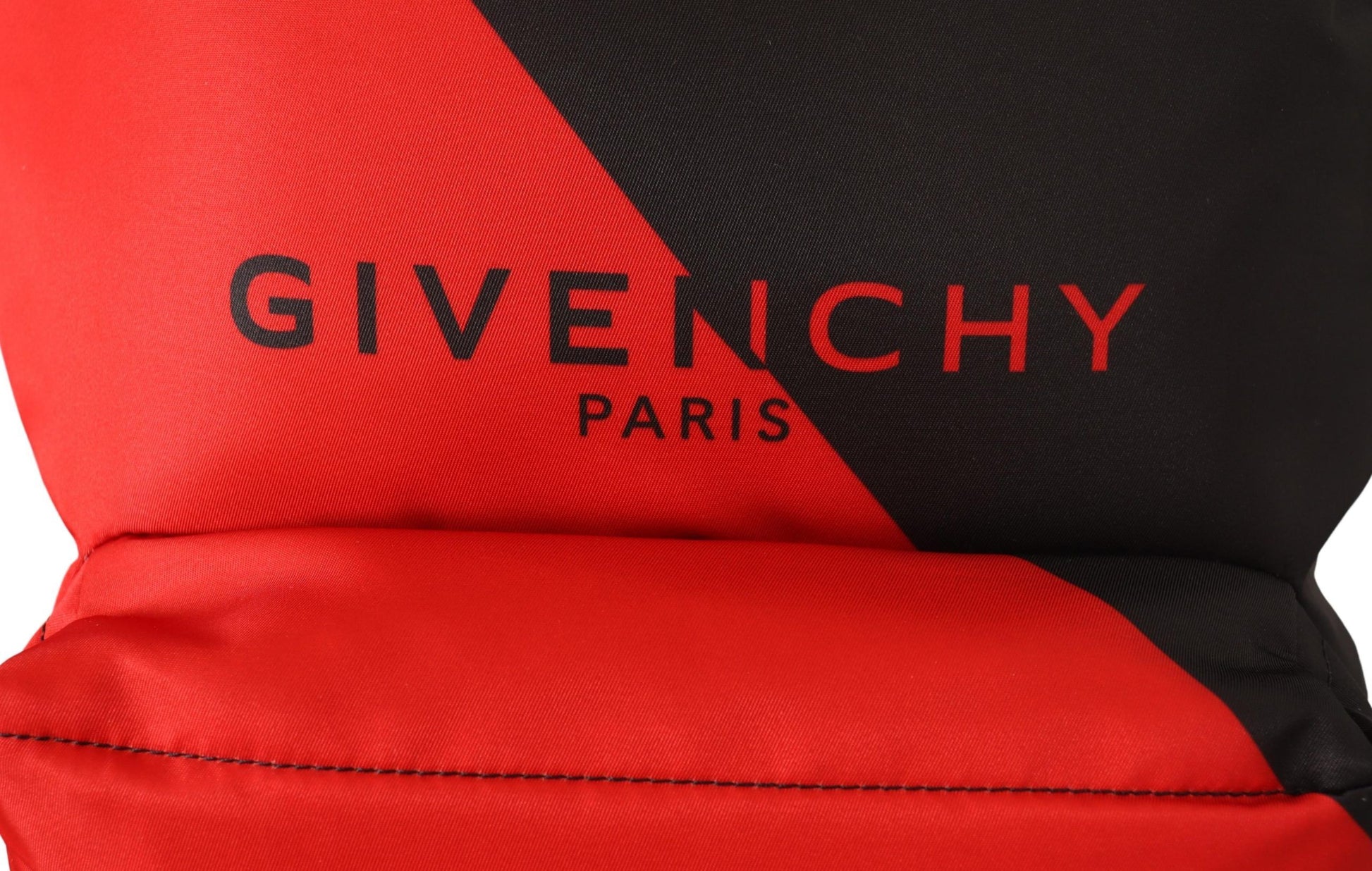 Sleek Urban Backpack in Black and Red-Givenchy-LabelTerrace.com
