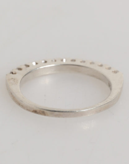 Sterling Silver 925 Band Pave CZ Crystal Eternity Ring-Nialaya-LabelTerrace.com