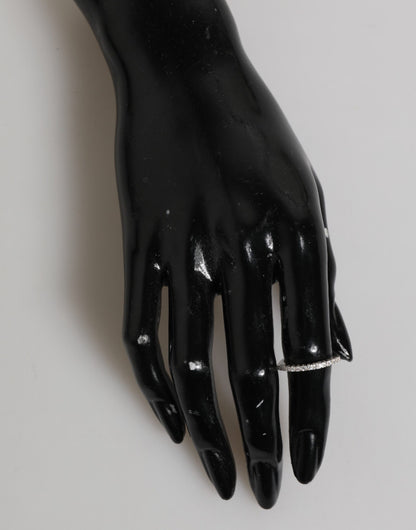 Sterling Silver 925 Band Pave CZ Crystal Eternity Ring-Nialaya-LabelTerrace.com