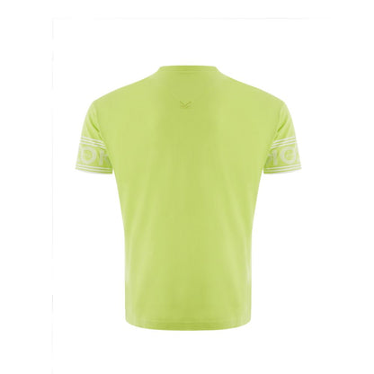 Sunny Yellow Cotton Tee For Stylish Men-Kenzo-LabelTerrace.com
