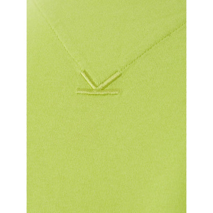 Sunny Yellow Cotton Tee For Stylish Men-Kenzo-LabelTerrace.com