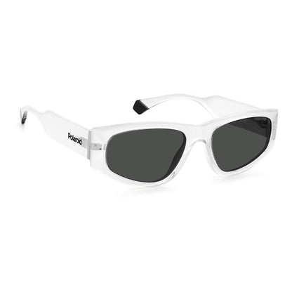 Transparent Plastic Sunglasses-Polaroid-LabelTerrace.com