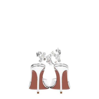 Transparent Pvc High Heel Pumps-Amina Muaddi-LabelTerrace.com