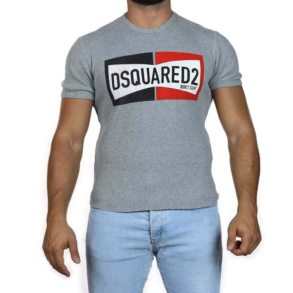 Two Tone Logo T-Shirt-Dsquared²-LabelTerrace.com