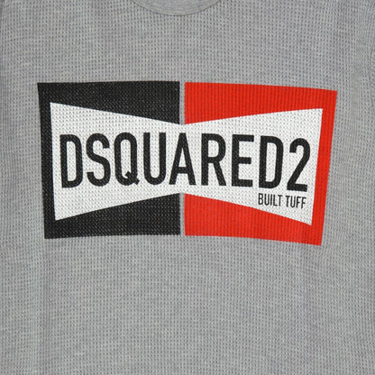 Two Tone Logo T-Shirt-Dsquared²-LabelTerrace.com