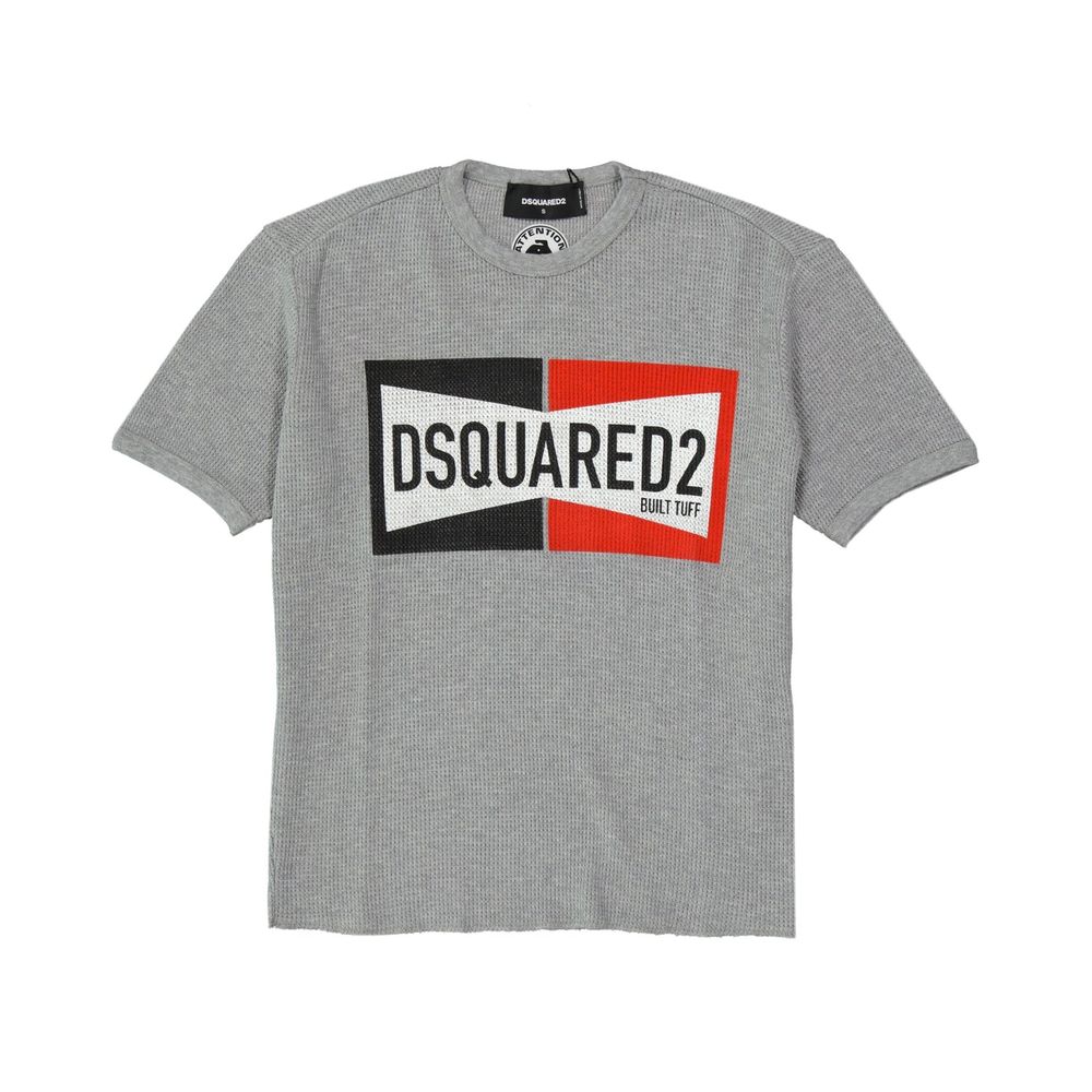Two Tone Logo T-Shirt-Dsquared²-LabelTerrace.com
