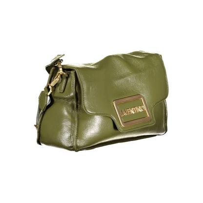 Verde Polyurethane Women's Handbag