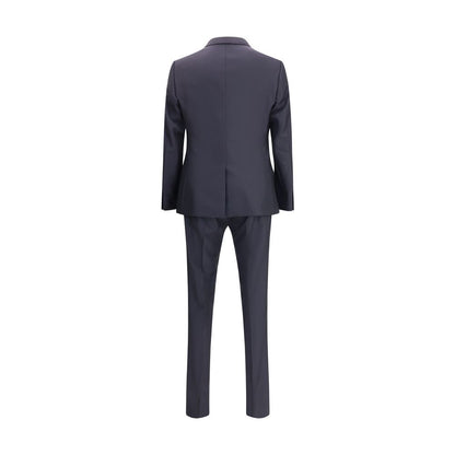 Virgin wool-silk blend Suit