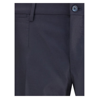 Virgin wool-silk blend Suit