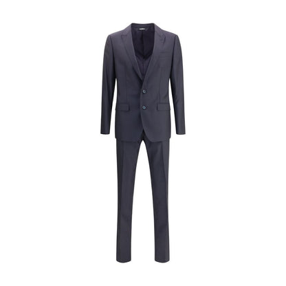 Virgin wool-silk blend Suit