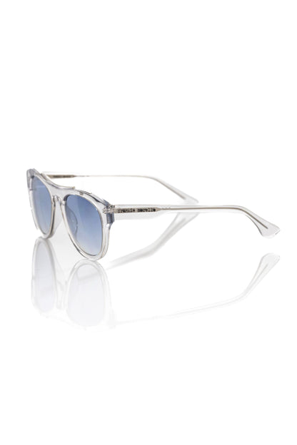 White Acetate Men's Sunglass-Frankie Morello-LabelTerrace.com