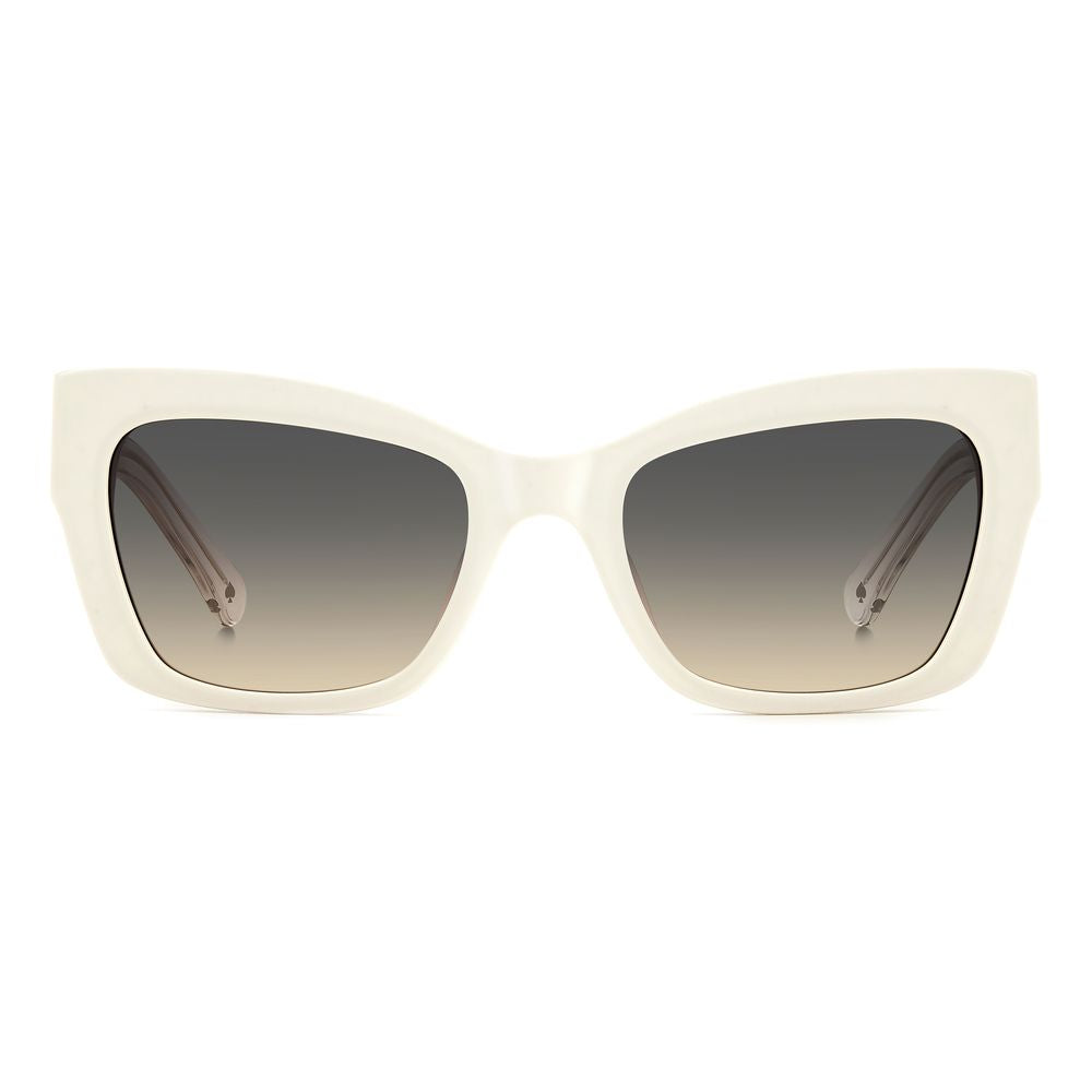 White Acetate Sunglasses-Kate Spade-LabelTerrace.com