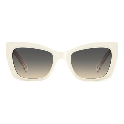 White Acetate Sunglasses-Kate Spade-LabelTerrace.com