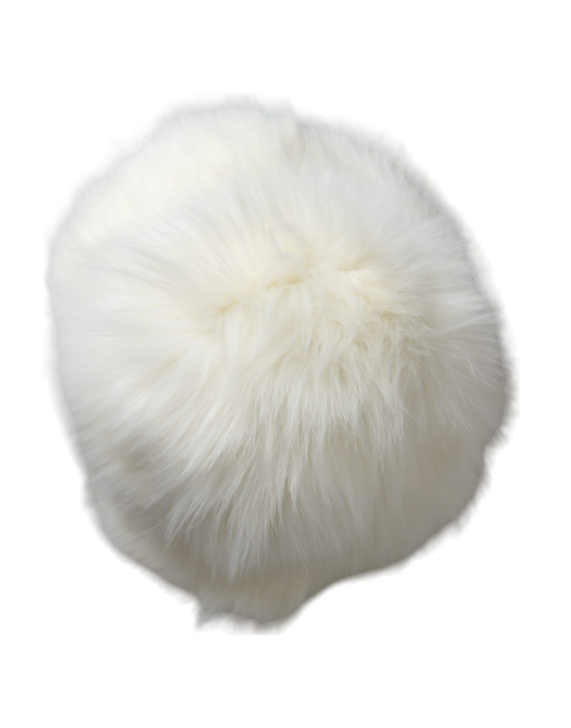 White Acrylic Fur Womens Bucket Hat-Dolce & Gabbana-LabelTerrace.com