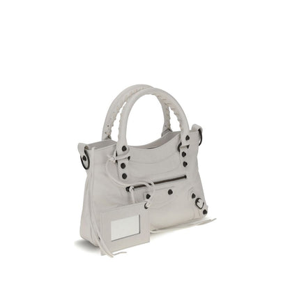 White Calf Leather Bos Taurus Handbag