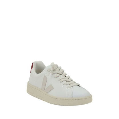 White Calf Leather Bos Taurus Low Top Sneakers