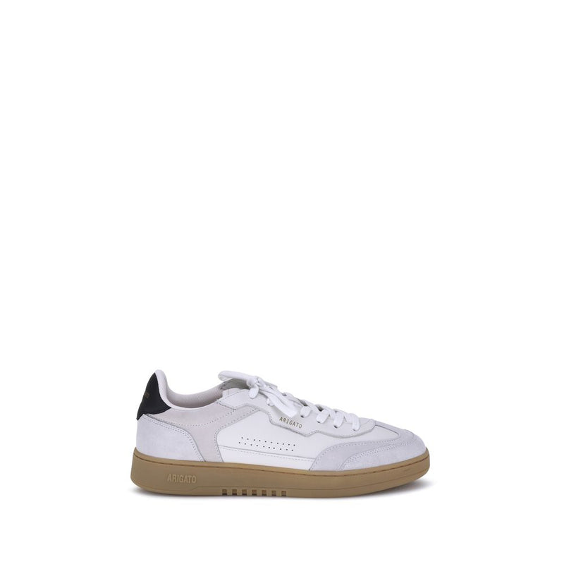 White Calf Leather Bos Taurus Low Top Sneakers