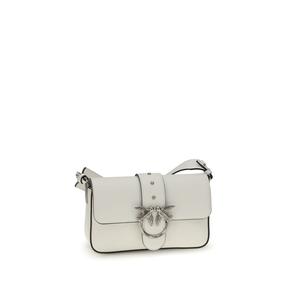 White Calf Leather Bos Taurus Shoulder Bag