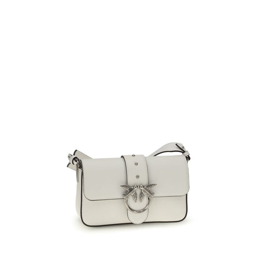 White Calf Leather Bos Taurus Shoulder Bag