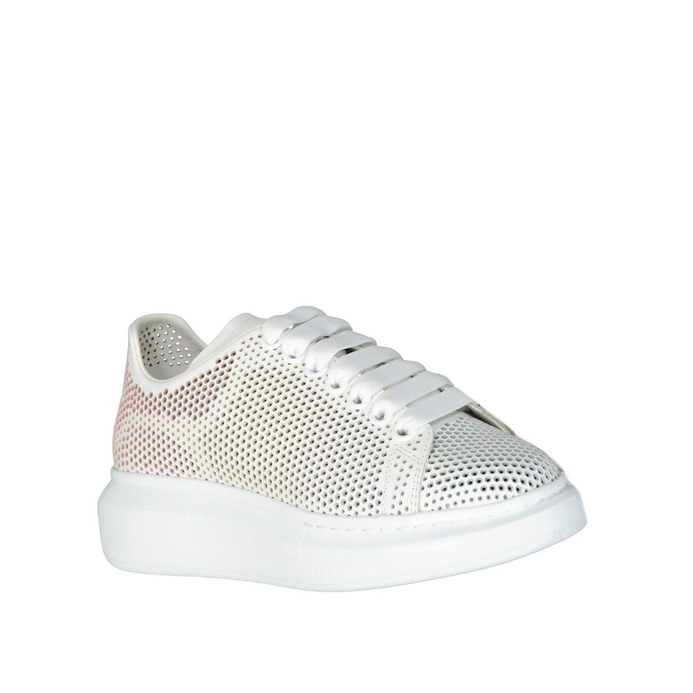 Oversized Dotted Cut-Out Sneakers-Alexander McQueen-LabelTerrace.com