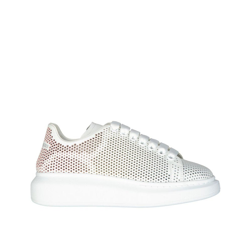 Oversized Dotted Cut-Out Sneakers-Alexander McQueen-LabelTerrace.com