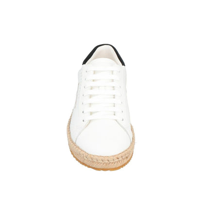 Leather Logo Sneakers