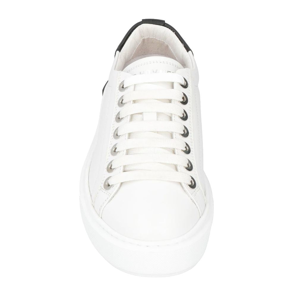 White Calfskin Men Sneaker-Les Hommes-LabelTerrace.com