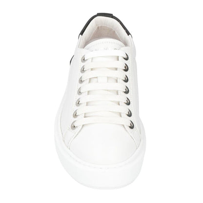 White Calfskin Men Sneaker-Les Hommes-LabelTerrace.com