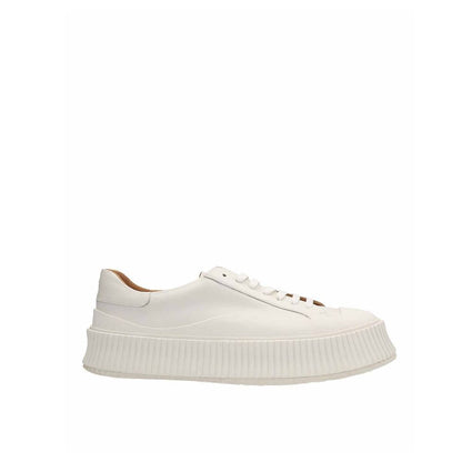 Maxi Sole Leather Sneakers