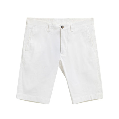 White Cotton Bermuda-Dolce & Gabbana-LabelTerrace.com