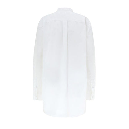 White Cotton Shirt-Gucci-LabelTerrace.com