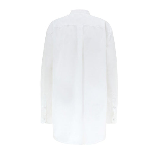 White Cotton Shirt-Gucci-LabelTerrace.com