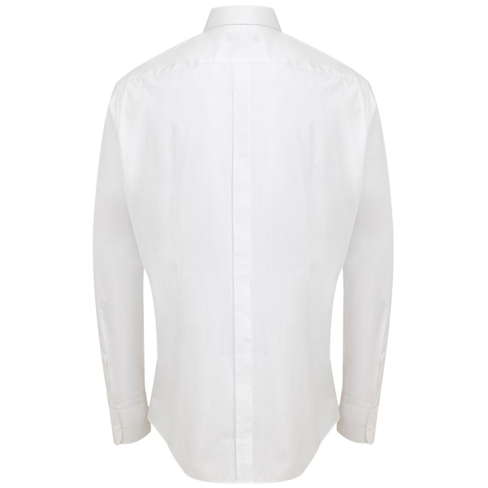 White Cotton Shirt-Dolce & Gabbana-LabelTerrace.com