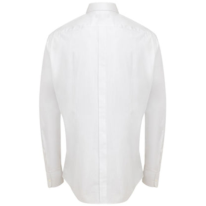 White Cotton Shirt-Dolce & Gabbana-LabelTerrace.com