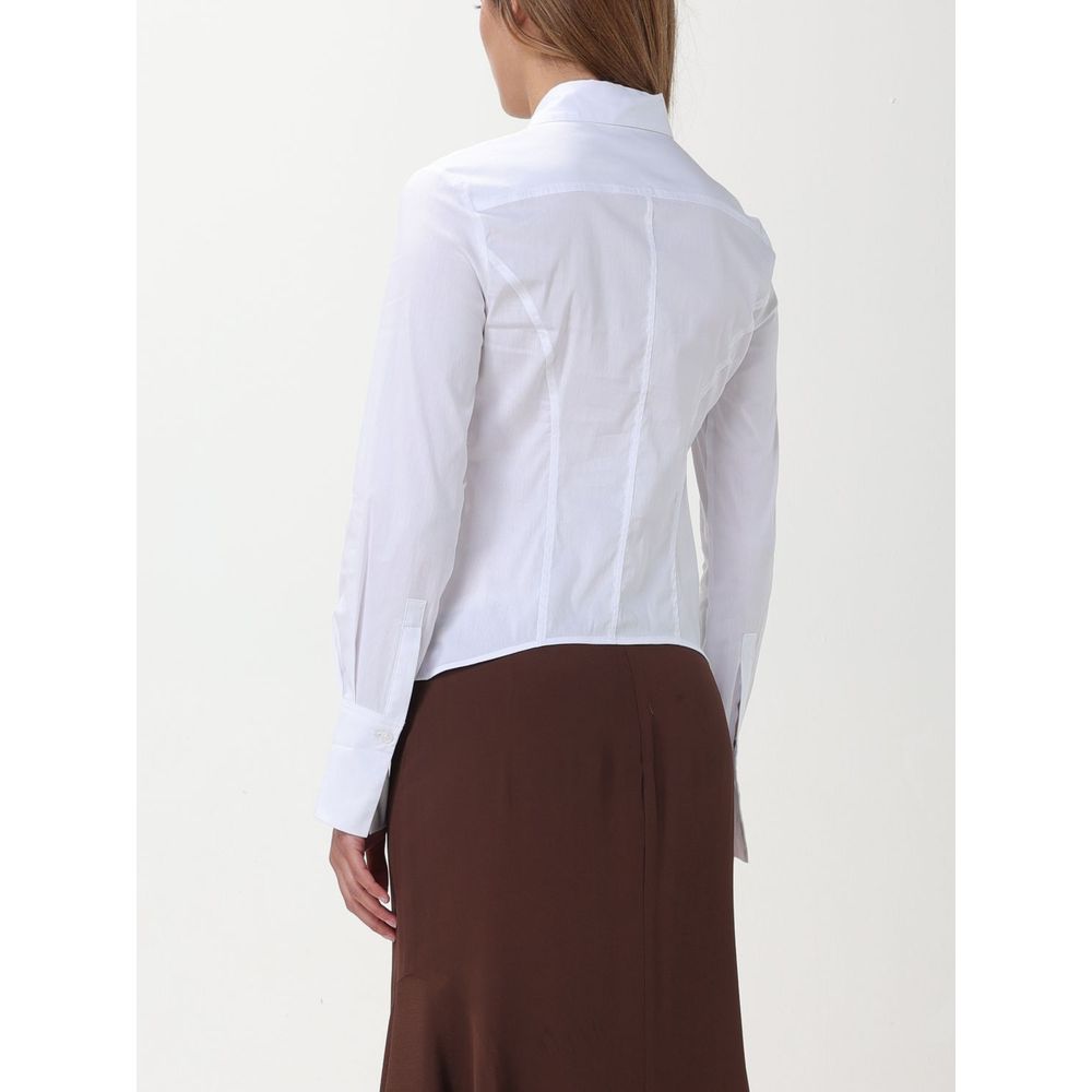 White Cotton Dress Shirt