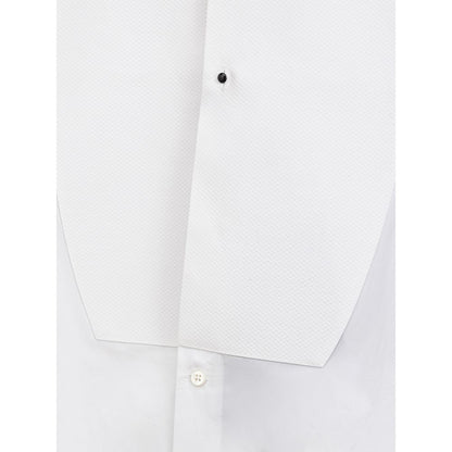 White Cotton Shirt-Dolce & Gabbana-LabelTerrace.com