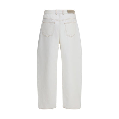 White Cotton Jeans Denim