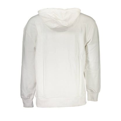 White Cotton Men Sweater-Tommy Hilfiger-LabelTerrace.com