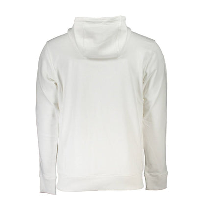 White Cotton Men Sweater-Tommy Hilfiger-LabelTerrace.com