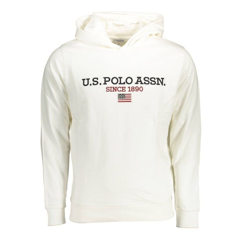 White Cotton Men Sweater-U.S. POLO ASSN.-LabelTerrace.com